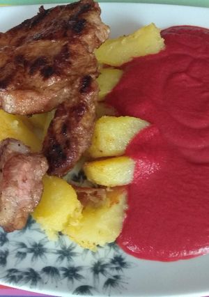 Céklapüré recept fotója