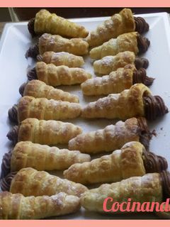Una foto de Caracolas rellenas