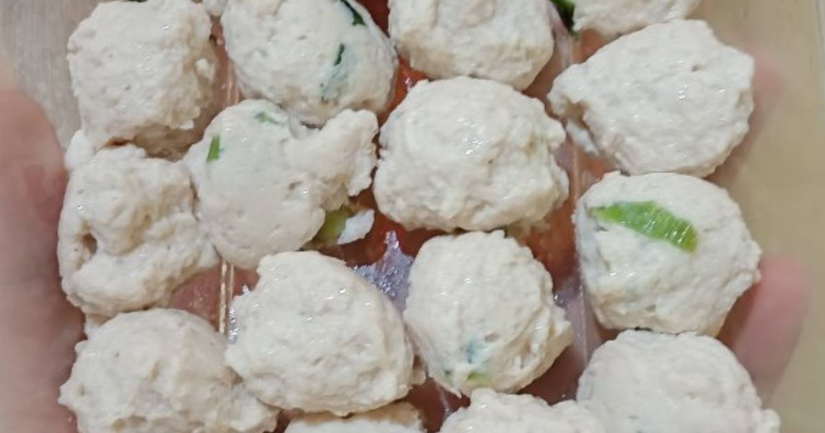 Resep Bakso Kerikil Ayam Oleh Dhisa Tri Nursia Cookpad