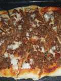 Pizza de carne molida
