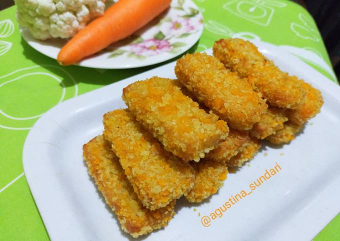 Resep 199. Nugget Ayam Sayur Ekonomis Anti Gagal