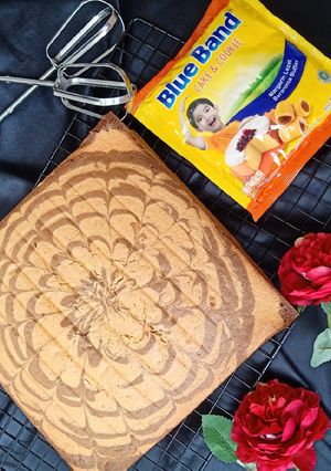 Foto resep Sponge cake marmer