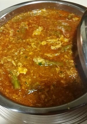 Una foto de Sopa de espárragos trigueros