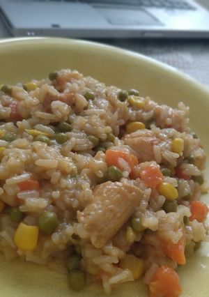 Rizses hús zöldségesen recept fotója