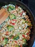 Básico da segunda: Tofu mexido com legumes