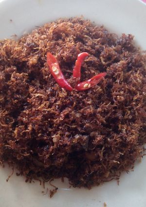 Foto resep Srundeng daging crabfish simple