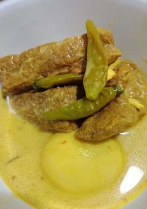 Foto resep Kari tahu telur