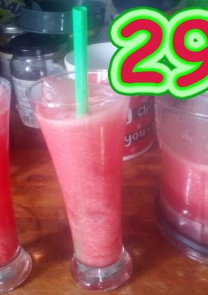 Φωτογραφία της συνταγής Smoothies Καρπούζι