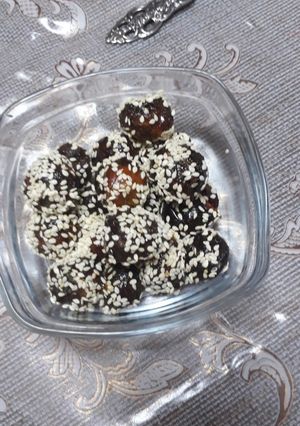 عکسی از دستور خرما قلقلی نگین