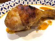 A picture of chicken drumstick roasted