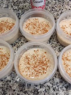 Una foto de Tarta individual de arroz con leche a tu gusto
