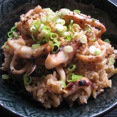 Squid ‘Okowa’ Glutinous Rice A picture of Squid ‘Okowa’ Glutinous Rice.