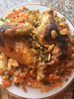 صورة لوصفة اوزي دجاج