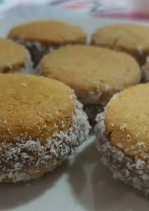 Una foto de Alfajores de avena