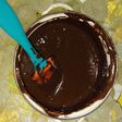 Helado de chocolate con mezcal y Chile