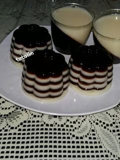 Foto resep Choco Jelly Milk Puding