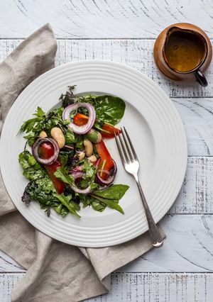 A picture of Butterbean Salad.