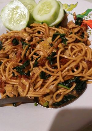 Foto resep Mie goreng sederhana