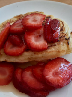 A picture of Lemon Ricotta Pancakes.