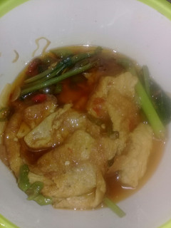 Foto resep Seblak telor sawi sambal terasi