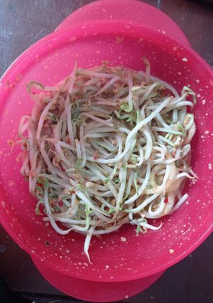 Foto resep Kecambah bumbu kacang