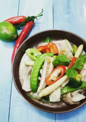 Hình của món Bao Tử Xào Giòn Chua Ngọt.