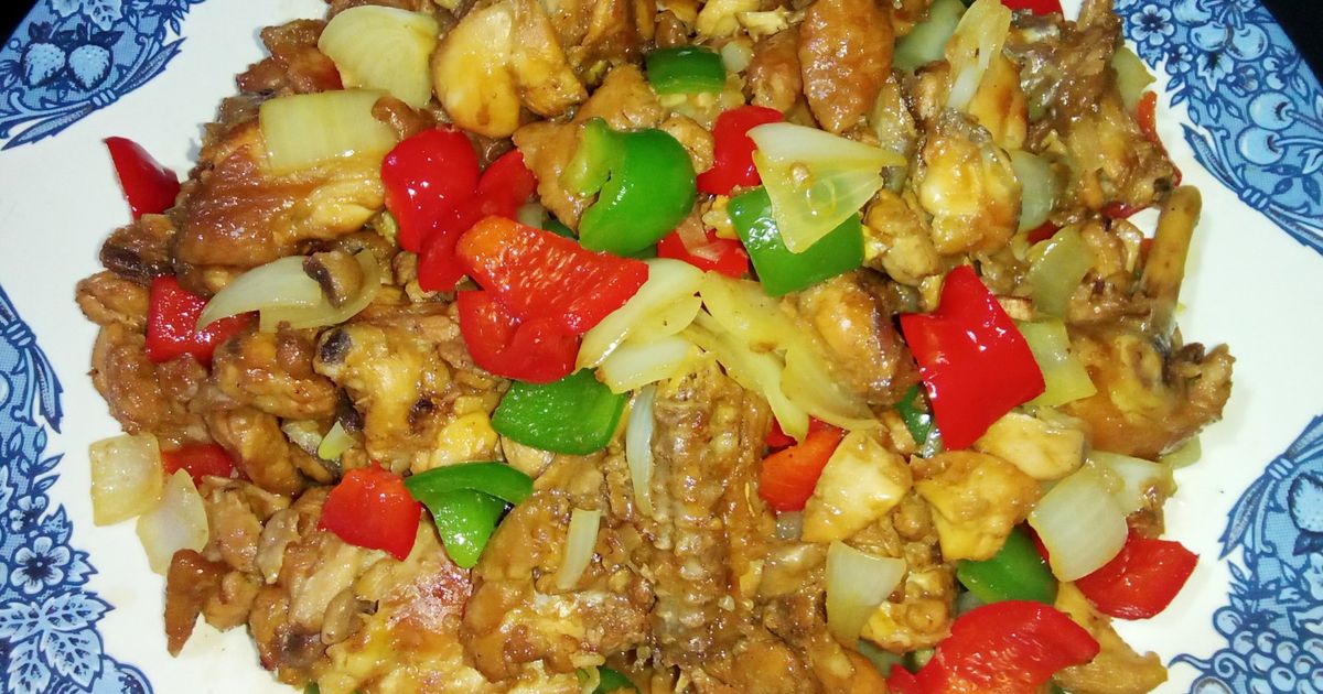 Tumis Ayam Paprika