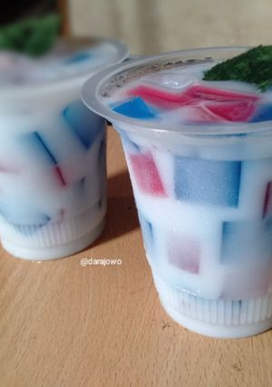 Foto resep Es jelly