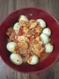 Sambal Udang Telur Puyuh