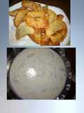 Shish Barak and Samosa