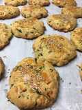 Turkish Savory Pastry with spinach, red pepper and cheese