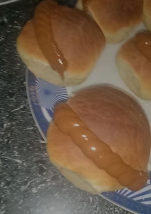 Una foto de Mantequillas /Pan de leche /Miguelitos Con dulce de leche