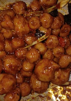 Foto resep Baso pedas manis