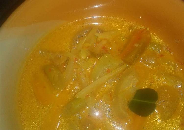 Resep Sayur utk lontong sayur Lezat