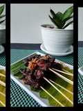660.Sate Goreng Daging berlemak