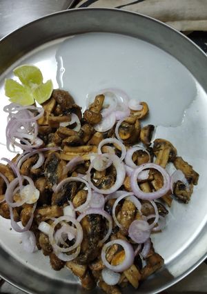 A picture of Grilled mushroom.
