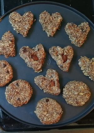 Una foto de Barritas de amaranto, avena y queso crema