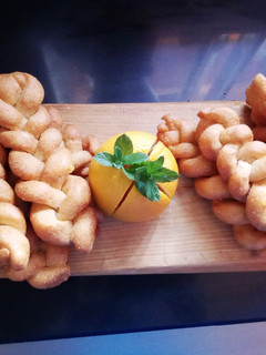 A picture of Orange glazed Koeksisters.