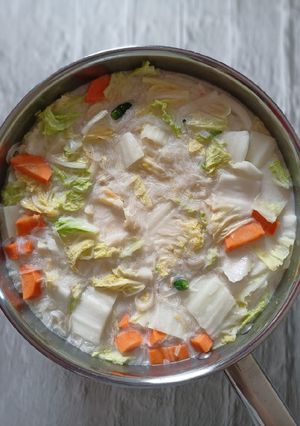Gambar Kubis Panjang Masak Lemak Putih