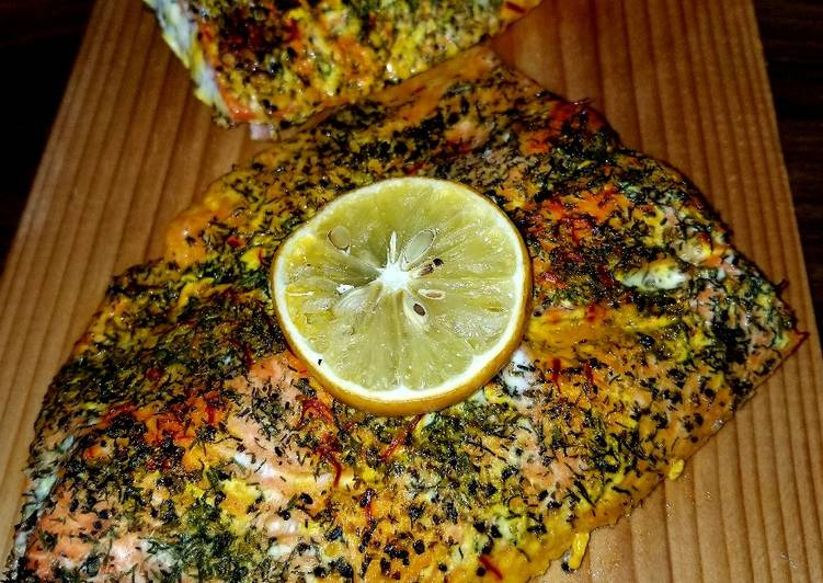 Recipe of Ultimate Mike&#39;s Complete Salmon Dinner [Grilled Or Baked]