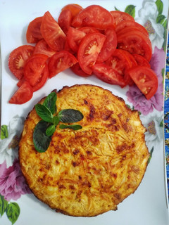 عکسی از دستور کوکو بادکوبه ای