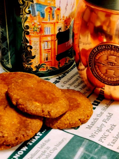 Una foto de Galletas keto de harina de cacahuete y canela