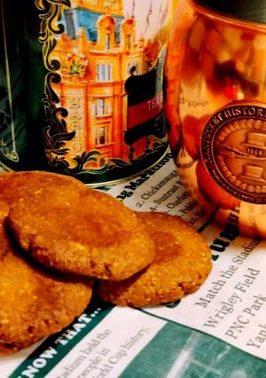 Una foto de Galletas keto de harina de cacahuete y canela