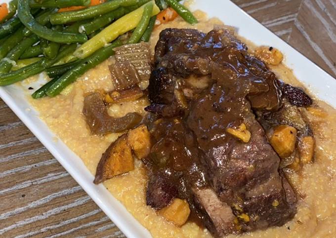 Red Wine Braised Shortribs