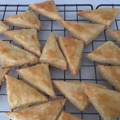 Cheese sablés #mycookbook A picture of Cheese sablés #mycookbook.