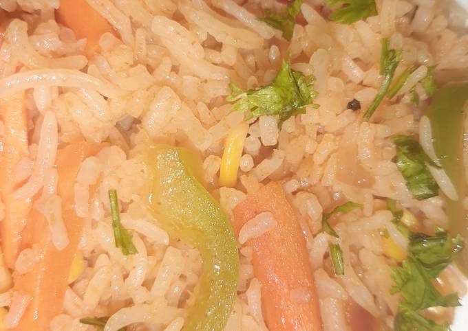 Simple Way to Prepare Speedy Spanish Rice 😊