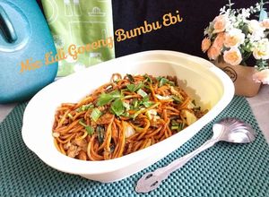 Foto resep 343.Mie lidi / Mie Gomak Goreng Bumbu Ebi
