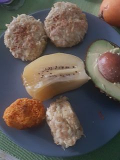 Una foto de Albóndigas de zanahoria y conejo BLW