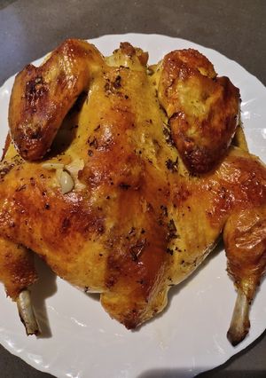 A picture of Oven Cook Whole Chicken.