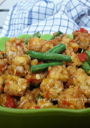 Foto resep OSENG TEMPE EXPRESS (bumbu Bawang Putih + Cabe)